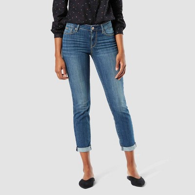 DENIZEN® from Levi's® Women's Mid-Rise Modern Slim Cuffed Jeans – Girl Boss  8 – Target Inventory Checker – BrickSeek