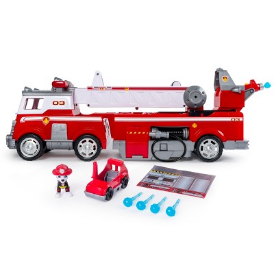 paw patrol chase fire truck