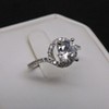 Johanna Engagement Ring Solitaire Halo Sterling Silver Women Ginger Lyne Collection - image 4 of 4