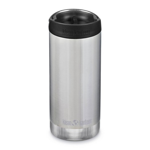 Klean Kanteen 12oz Stainless Steel Tkwide Water Bottle With Cafe