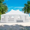 EROMMY 29.5 Ft. W × 23.5 Ft. D Metal Party Tent - 4 of 4