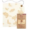 Bee's Wrap Sandwich Wrap Reusable Beeswax Food Wrap Sustainable Plastic Free Food Storage - image 2 of 4