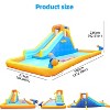 SKONYON  Bounce House Inflatable Water Slide Park Kids Splash Pool Bounce House with 450W Blower - 3 of 4