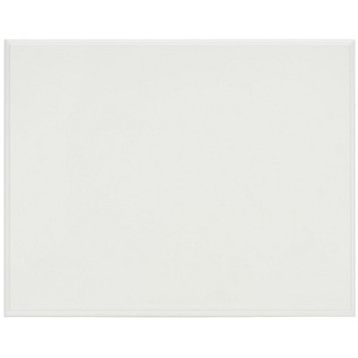 Everly Rectangular White Wood and Metal Side Table with 3 Drawers