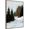 Amanti Art 28"x38" Winter on Grand Mesa by Pamela Munger Framed Canvas Wall Art - 2 of 4