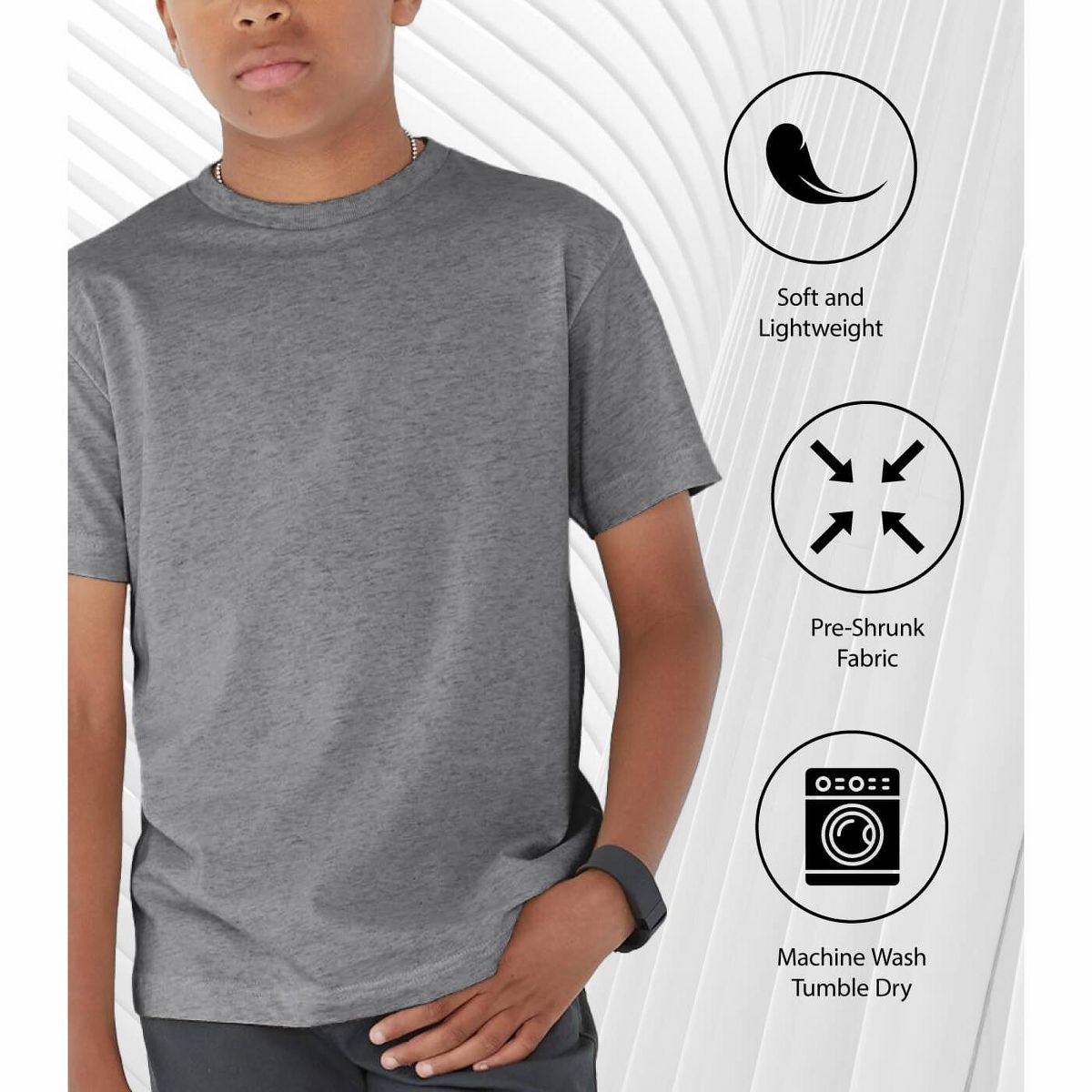 Boys' - Marvel - Captain America My Shield Valentine Short Sleeve Graphic T-Shirt - thumbnail 4