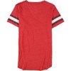 G-III Sports Womens Buccaneers Rhinestone Logo Embellished T-Shirt, Red, Medium - 2 of 2