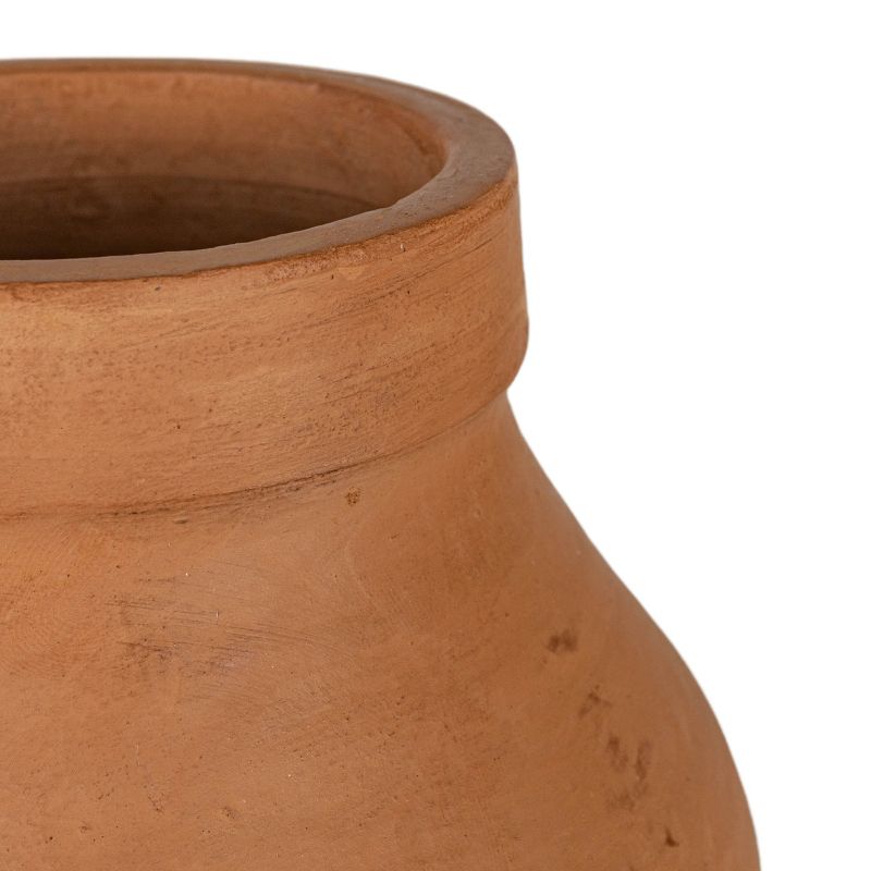 Curvy Terracotta Vase - Foreside Home & Garden, 3 of 6