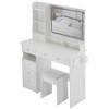 CAVINAS 41" Makeup Vanity Desk with Lights with Power Port Vanity Desk with Lights Touch Led Mirror Vanity with Lights for Bedroom - 4 of 4