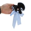 Unique Bargains Striped Bow Scrunchie 1 Pc - 2 of 4