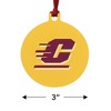 Central Michigan University Secondary Aluminum Holiday Christmas Tree Ornament - 3 of 4