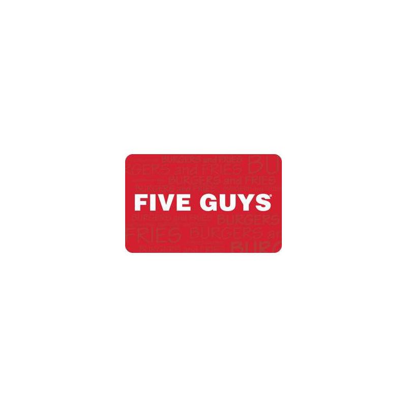 Five Guys Gift Card (Email Delivery), 1 of 2