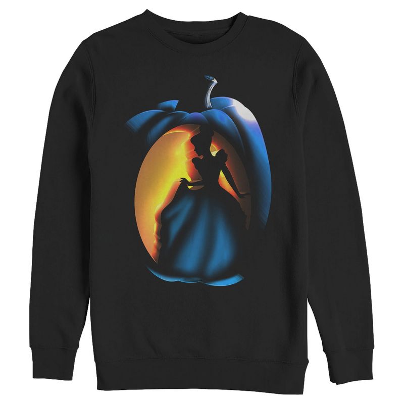 Men's Cinderella Halloween Pumpkin Sweatshirt, 1 of 4