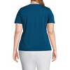 Lands' End Women's Relaxed Supima Cotton T-Shirt - 2 of 4