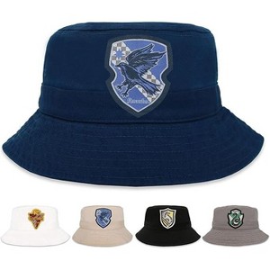 Harry Potter Bucket Hat for Kids, Boy and Girl Sun Hat Ages 4-7 Years 100% Cotton for Summer Teen Youth Beach Hat - 1 of 4