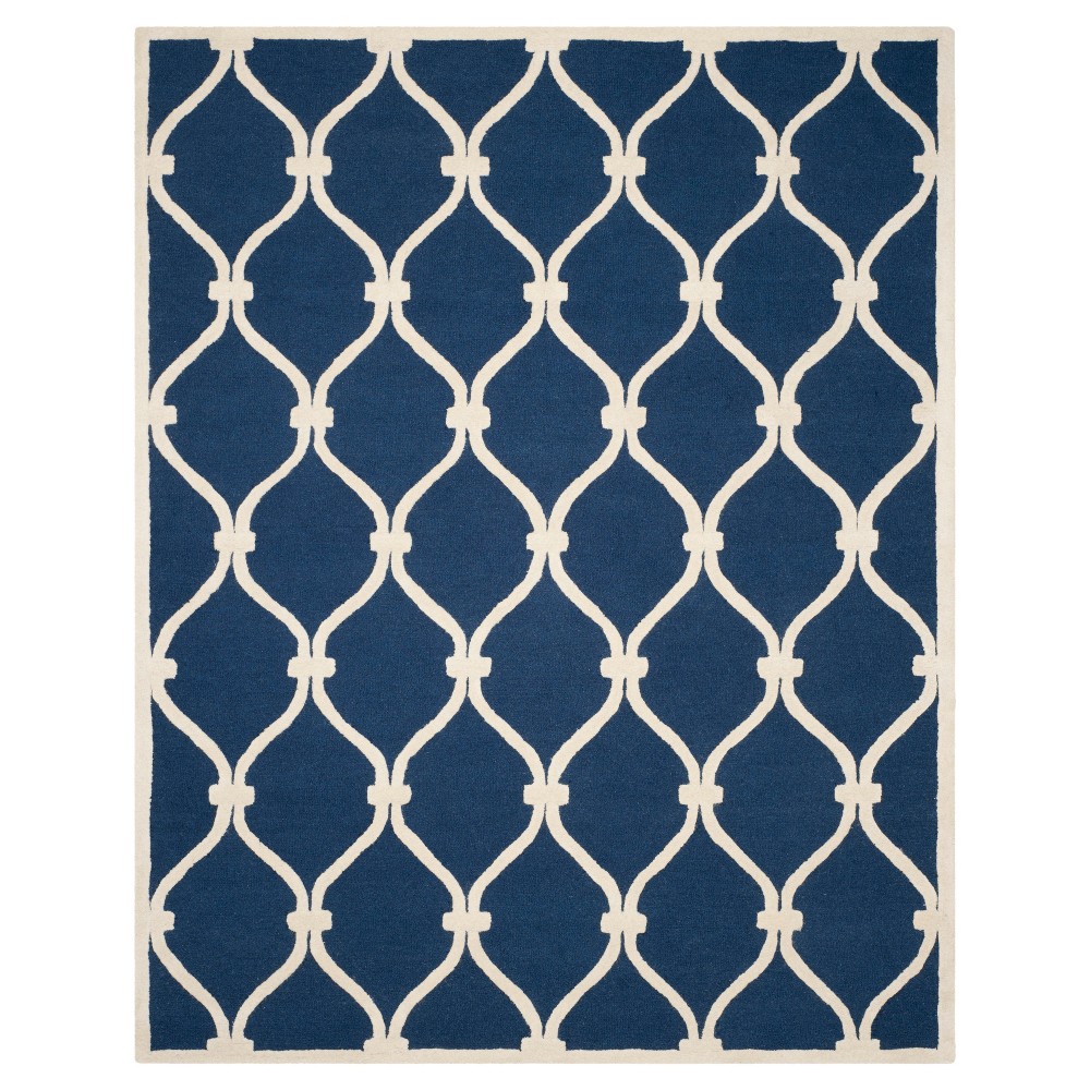 Benson Area Rug - Navy / Ivory ( 8'x10' ) - Safavieh