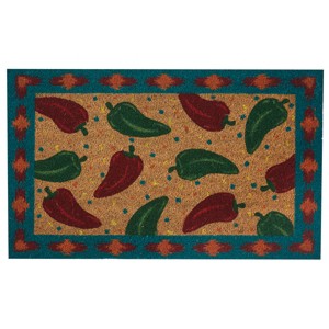 Park Designs Taos Chili Pepper Doormat 1'6''x2'6'' - 1 of 4