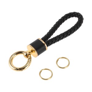 Unique Bargains Universal Key Chain with Ring for Key Fobs for