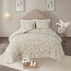 TopComfy Bedding Sets Full Queen 3 Piece Tufted Cotton Duvet Cover Set Simple Tufted Duvet With Breathable For Bedroom, Beige, 12.2"*10.24"*9.84" - 2 of 4