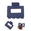 Unique Bargains Small Rectangle Frosted Hair Clips 1 Pc - 3 of 4