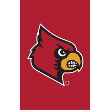 Evergreen University of Louisville Garden Applique Flag- 12.5 x 18 Inches Outdoor Sports Decor for Homes and Gardens