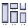 Torrent Collection 5 Piece 100% Soft Cotton Tufted Weave Bath Rug Set, Ombre Pattern, Super Soft & Absorbent, Machine Washable Bathroom Mats - 2 of 4