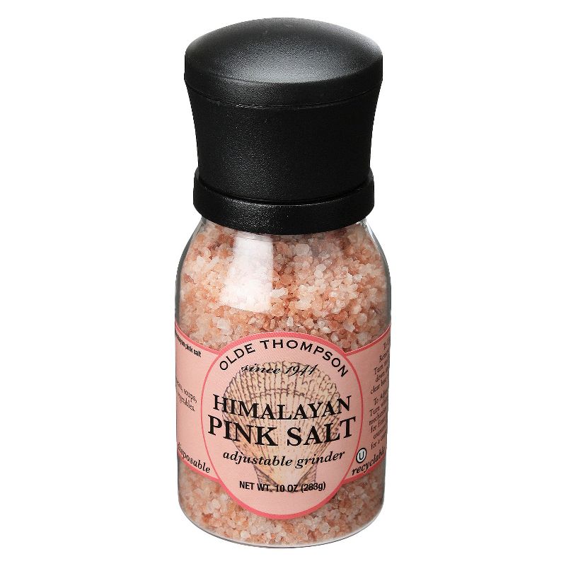 Olde Thompson Pink Himalayan Salt Grinder - 10oz, 1 of 2