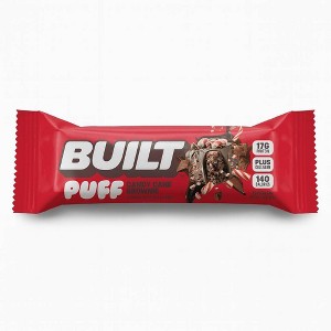 Built Bar Candy Cane Brownie Protein Bar - 17g Protein - 1.52oz - 1 of 4