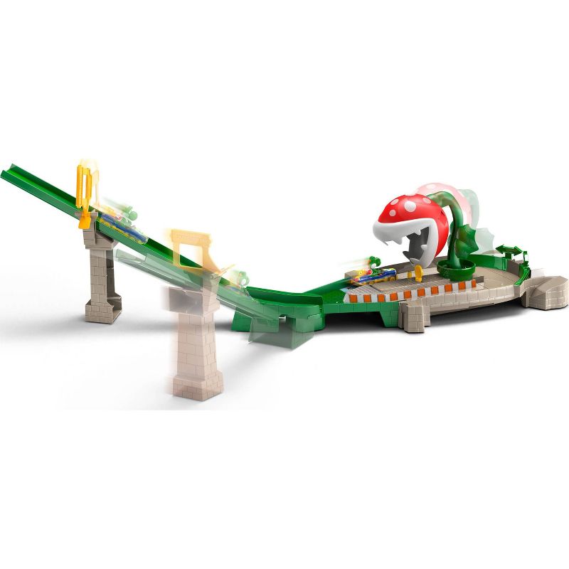 Hot Wheels Mario Kart Piranha Plant Slide Trackset, 4 of 7