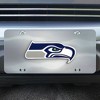 NFL Seattle Seahawks Stainless Steel Metal License Plate - 2 of 4