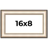 PosterPalooza | Panoramic Contemporary Silver Frame - UV Acrylic, Foam Board Backing, Hanging Hardware - 2 of 4