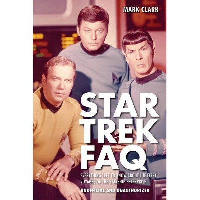 Star Trek FAQ (Unofficial and Unauthorized) - (FAQ (Applause)) by  Mark Clark (Paperback)