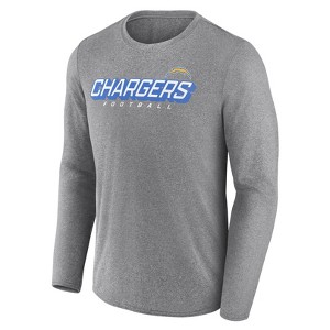 NFL Los Angeles Chargers Men's Athleisure Long Sleeve T-Shirt - 1 of 3
