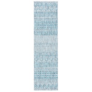 Courtyard CY8196 UV & Stain Resistant Non-Shedding Power Loomed Indoor/Outdoor Rugs - Safavieh - 1 of 4