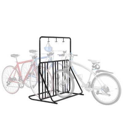Bike Rack - Adjustable Aluminum Bicycle Hanger For 2 Bikes Extends From ...