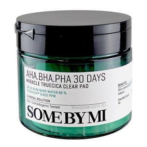 Some By Mi Miracle Truecica Clear Pad - 4.22 oz - Clear skin in a swipe: where gentle exfoliation meets a Truecica(TM) miracle - 1 of 4