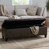 Vynxaria STORAGE OTTOMAN - 2 of 4