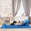 Infans 4-Piece Convertible Kids Couch or 2 Chairs Toddler to Teen Sofa and Play Set - 2 of 4
