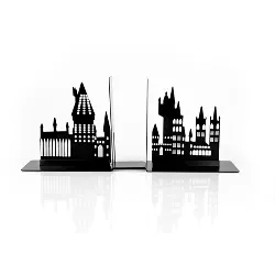 Seven20 Harry Potter Hogwarts Castle Metal Bookends | Glow In The Dark Castle Design