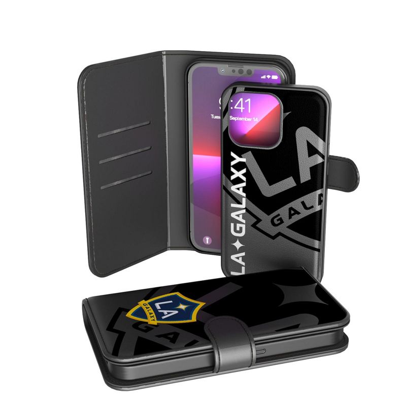 Keyscaper LA Galaxy  Monocolor Tilt Wallet Phone Case, 1 of 2