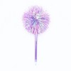 Yoobi Ballpoint Pen Pom Pom Purple Tinsel Black Ink - 3 of 4