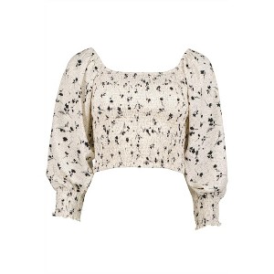 Women's ELSA SMOCKED TOP - bishop + young - 1 of 2
