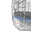 Skywalker Trampolines ActivPlay 15' x 13' Oval Trampoline Combo with Kickback and Bounceback Spring Pad - Navy - 2 of 4