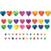 North Star Teacher Resources Watercolor Hearts Accents, 48 Per Pack, 6 Packs - 2 of 2