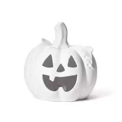 Halloween Ceramic Lit Large Pumpkin - Mondo Llama™