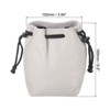 Unique Bargains Waterproof Shockproof Wear-resistant Soft Fleece Lens Case 1 Pc - 2 of 3
