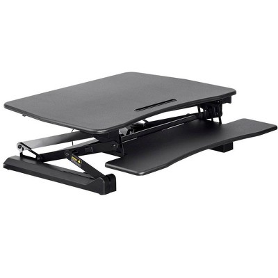 Monoprice Black Electric Height Adjustable Standing Desk Converter