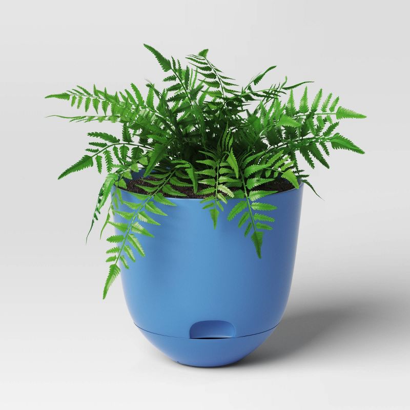 Self-Watering Plastic Indoor Outdoor Planter Pot - Room Essentials™, 3 of 11