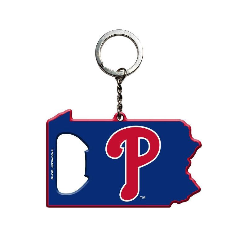 MLB Philadelphia Phillies Keychain Bottle Opener, 1 of 3