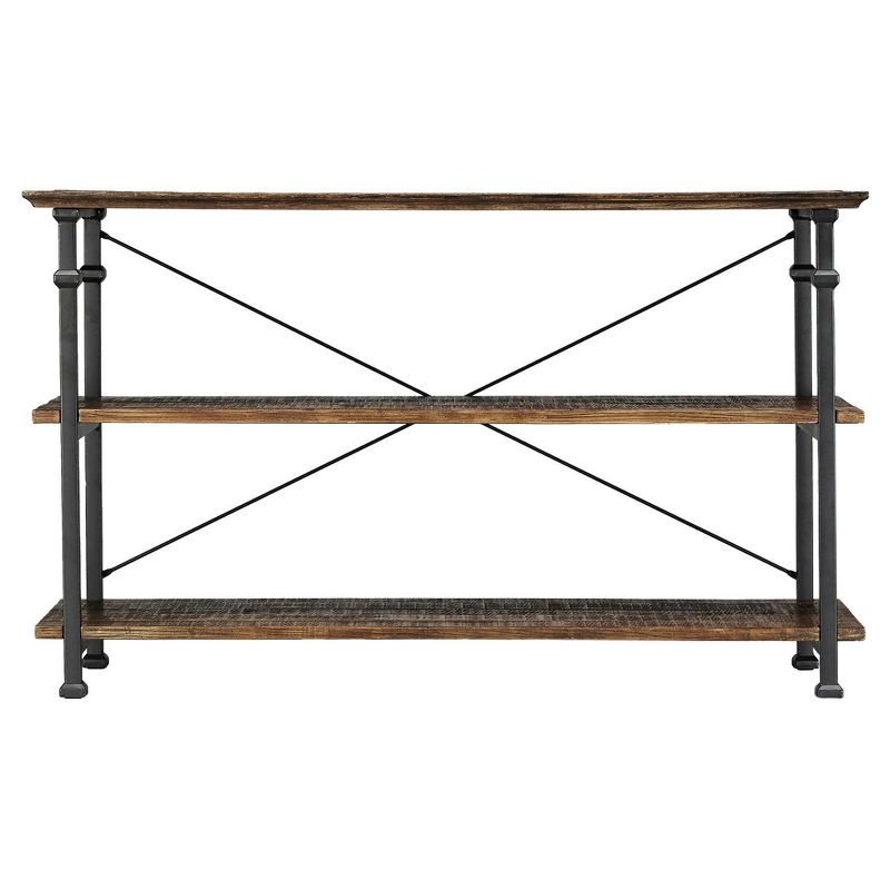 Ronay Rustic Industrial Console Table - Inspire Q&#174;, 3 of 6